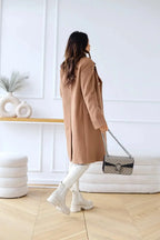 Women's Double-Breasted Wool Coat | Cozy Winter Outerwear 7