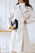 Women's Double-Breasted Wool Coat | Cozy Winter Outerwear 8