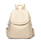 Women's Durable Leather Backpack | Spacious Everyday Carry Bag 1