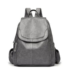 Women's Durable Leather Backpack | Spacious Everyday Carry Bag 3