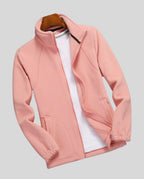 Women's Fleece Jacket | Lightweight Stand Collar Warm Layer 7