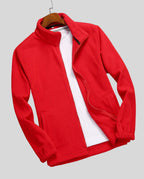 Women's Fleece Jacket | Lightweight Stand Collar Warm Layer 9