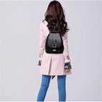 Women's Leather Backpack for Everyday Use | Waterproof & Compact 1