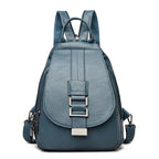 Women's Leather Backpack for Everyday Use | Waterproof & Compact 10