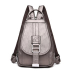 Women's Leather Backpack for Everyday Use | Waterproof & Compact 11
