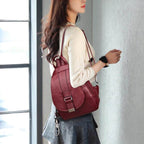 Women's Leather Backpack for Everyday Use | Waterproof & Compact 5