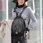 Women's Leather Backpack for Everyday Use | Waterproof & Compact 6