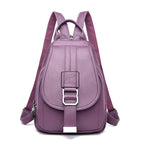 Women's Leather Backpack for Everyday Use | Waterproof & Compact 9