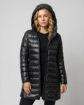 Women's Lightweight Down Jacket | Slim Fit & Removable Hood 0