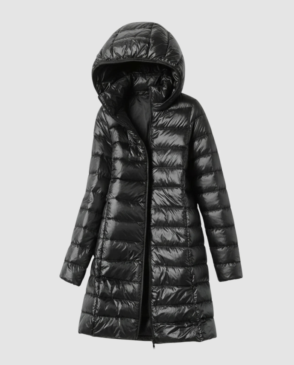 Women's Lightweight Down Jacket | Slim Fit & Removable Hood 2