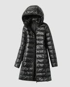 Women's Lightweight Down Jacket | Slim Fit & Removable Hood 2