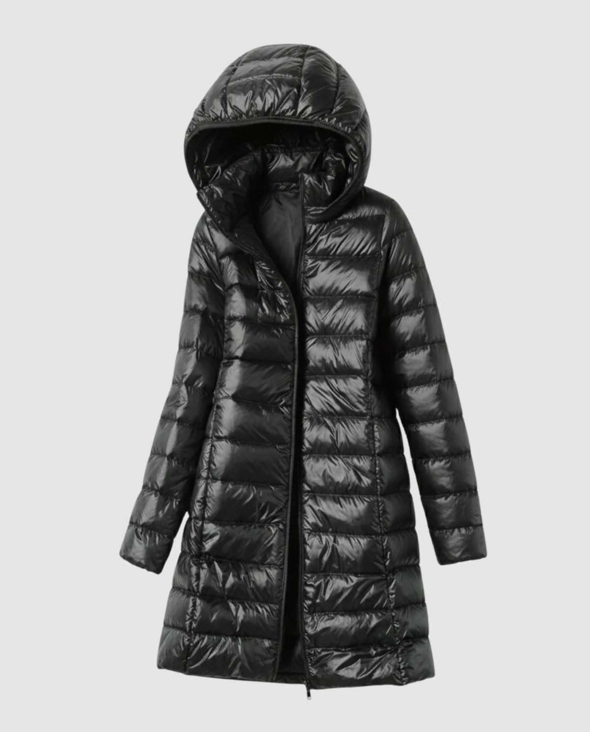 Women's Lightweight Down Jacket | Slim Fit & Removable Hood 2