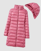 Women's Lightweight Down Jacket | Slim Fit & Removable Hood 7