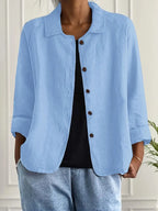 Women's Lightweight Jacket | Relaxed Fit Everyday Coat 0