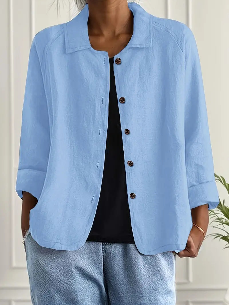 Women's Lightweight Jacket | Relaxed Fit Everyday Coat 0