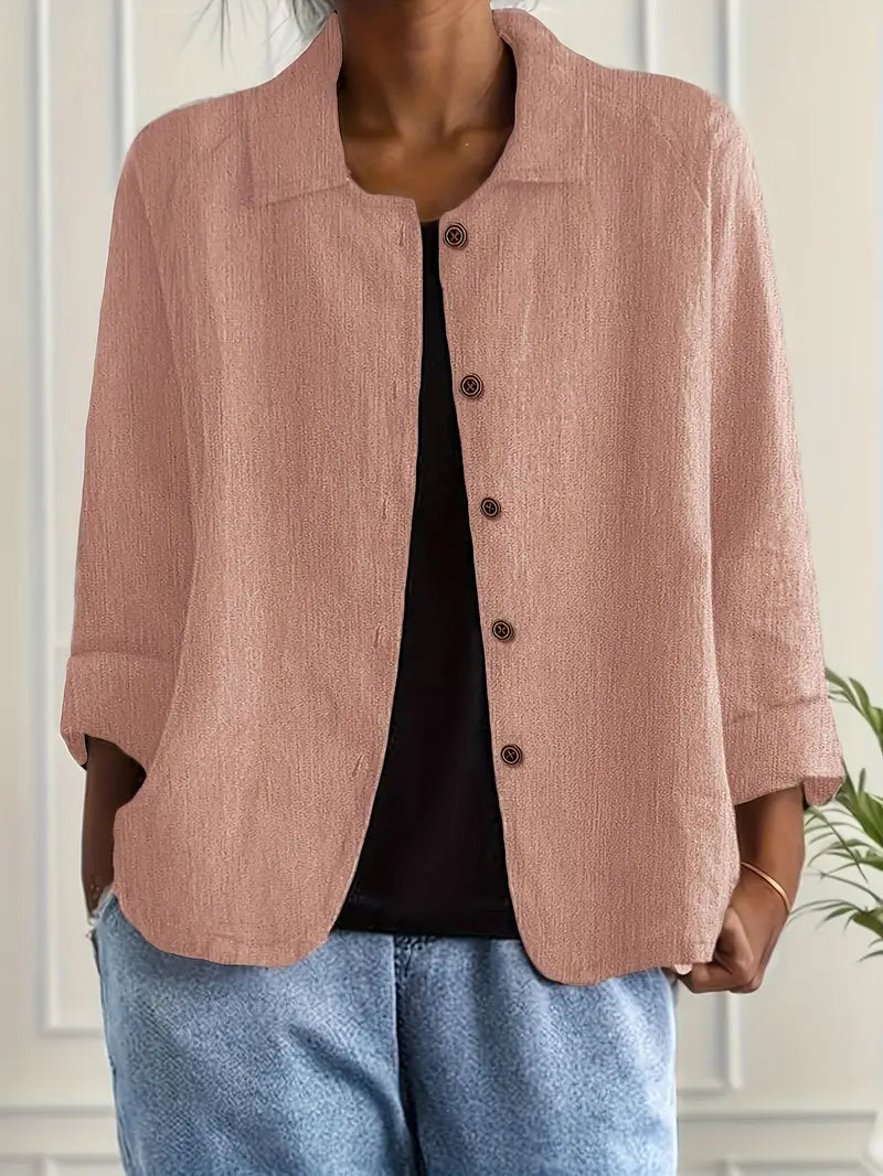 Women's Lightweight Jacket | Relaxed Fit Everyday Coat 1