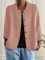 Women's Lightweight Jacket | Relaxed Fit Everyday Coat 1