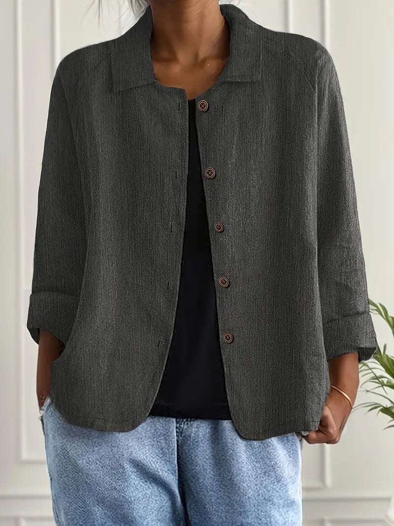 Women's Lightweight Jacket | Relaxed Fit Everyday Coat 10