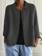 Women's Lightweight Jacket | Relaxed Fit Everyday Coat 10