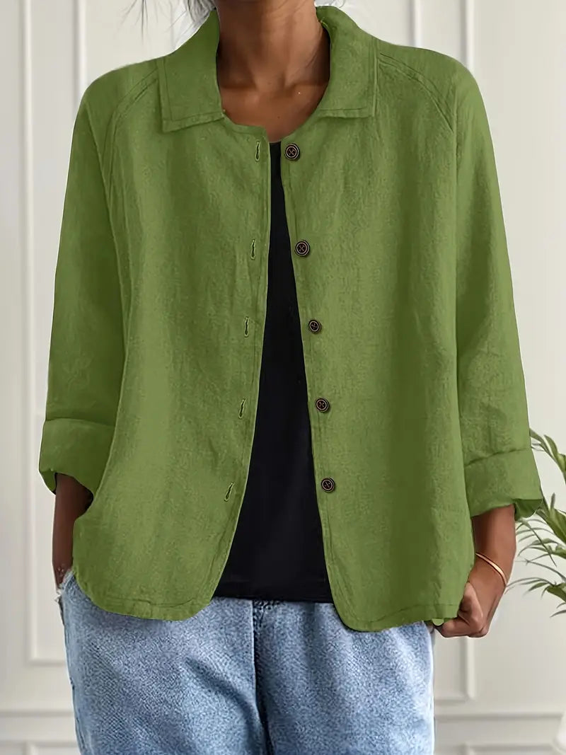 Women's Lightweight Jacket | Relaxed Fit Everyday Coat 12