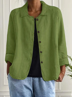 Women's Lightweight Jacket | Relaxed Fit Everyday Coat 12