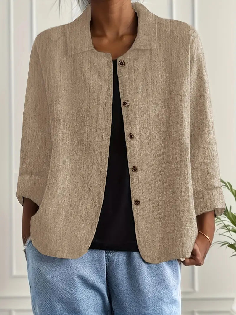 Women's Lightweight Jacket | Relaxed Fit Everyday Coat 2