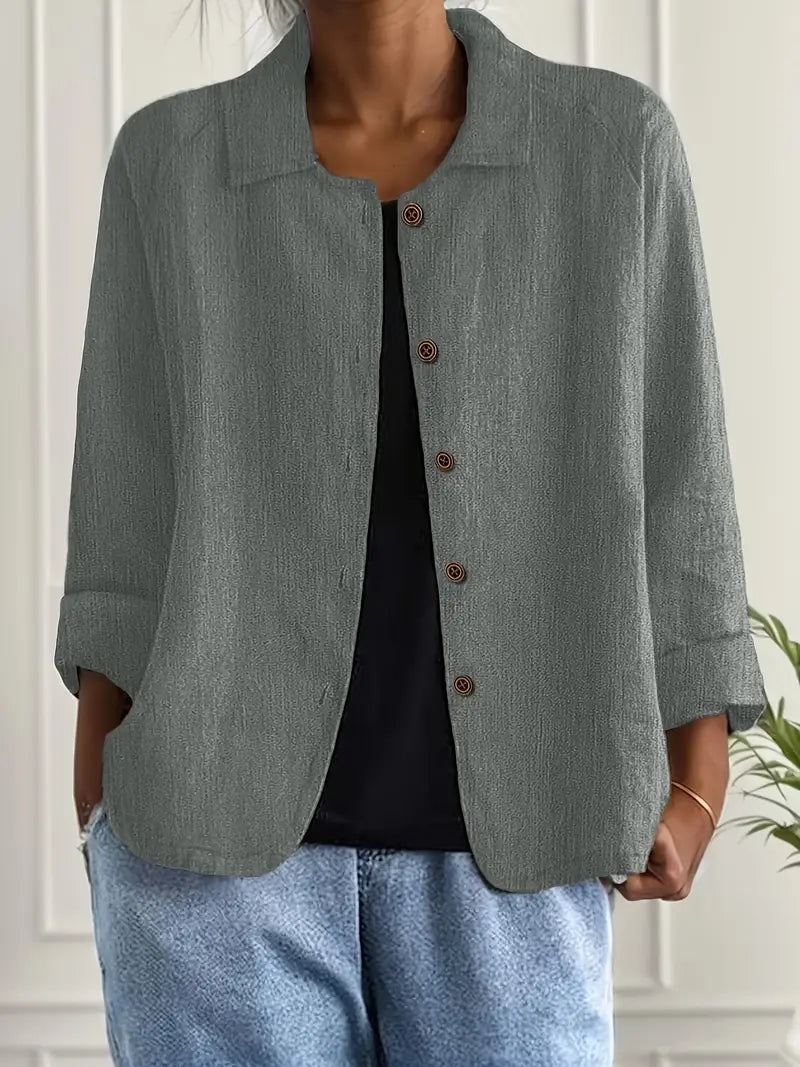 Women's Lightweight Jacket | Relaxed Fit Everyday Coat 4