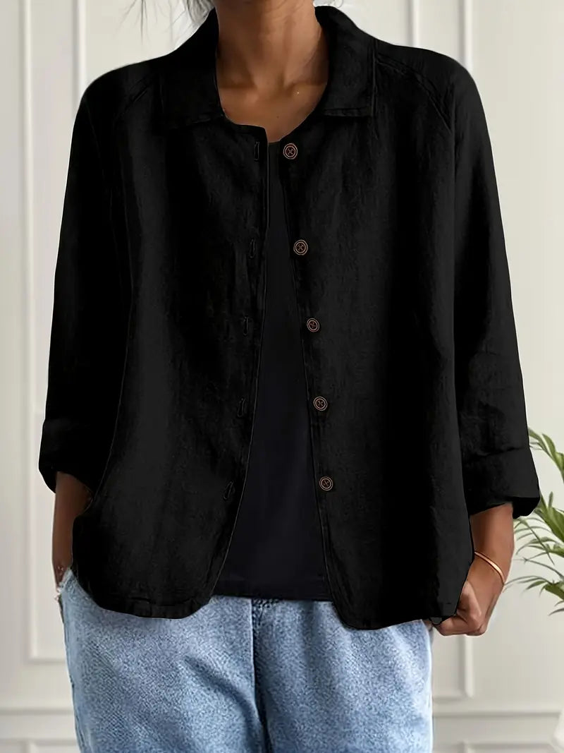 Women's Lightweight Jacket | Relaxed Fit Everyday Coat 5