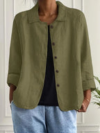 Women's Lightweight Jacket | Relaxed Fit Everyday Coat 7
