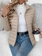 Women’s Lightweight Quilted Jacket | Water-Repellent Tailored Layer 2