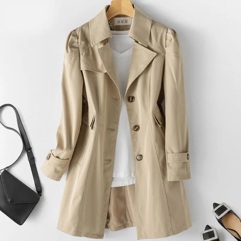 Women's Lightweight Trench Coat | Versatile Everyday Jacket 2