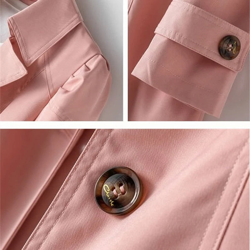 Women's Lightweight Trench Coat | Versatile Everyday Jacket 4