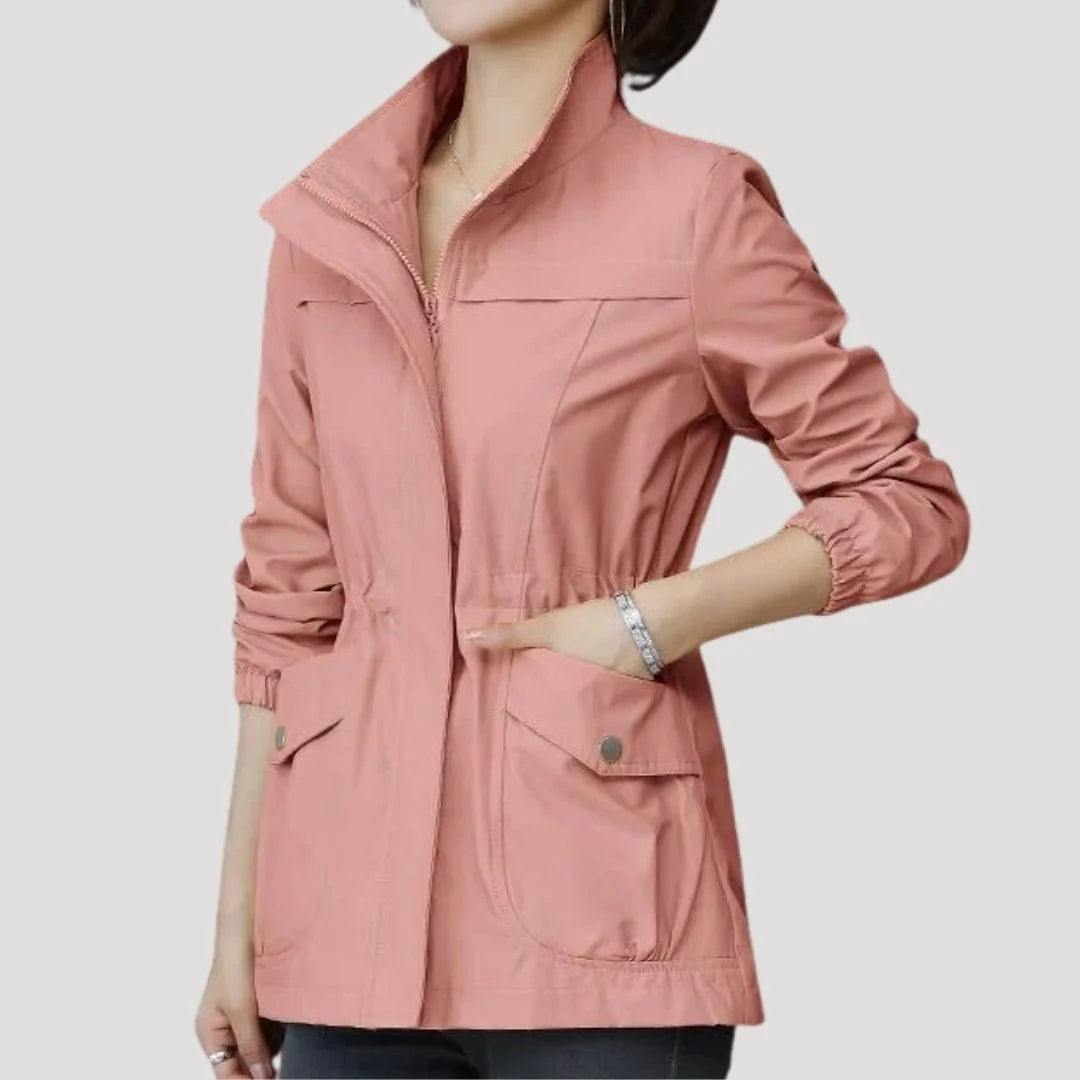 Women's Lightweight Waterproof Jacket | Breathable Spring Windbreaker 0