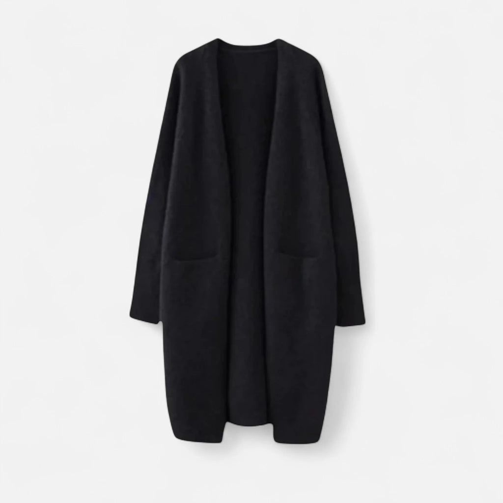 Women's Long Cardigan Sweater | Lightweight Open-Front Knit Layering 4