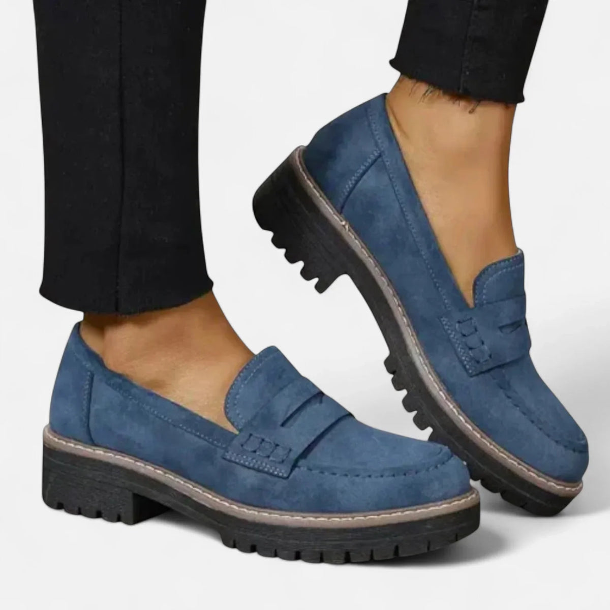 Women's Orthopedic Heeled Loafers | Supportive Slip-On Shoes 1