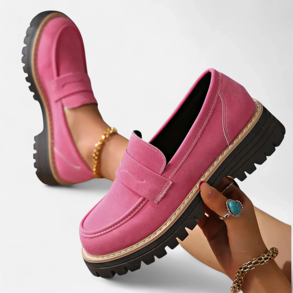 Women's Orthopedic Heeled Loafers | Supportive Slip-On Shoes 2