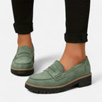 Women's Orthopedic Heeled Loafers | Supportive Slip-On Shoes 6