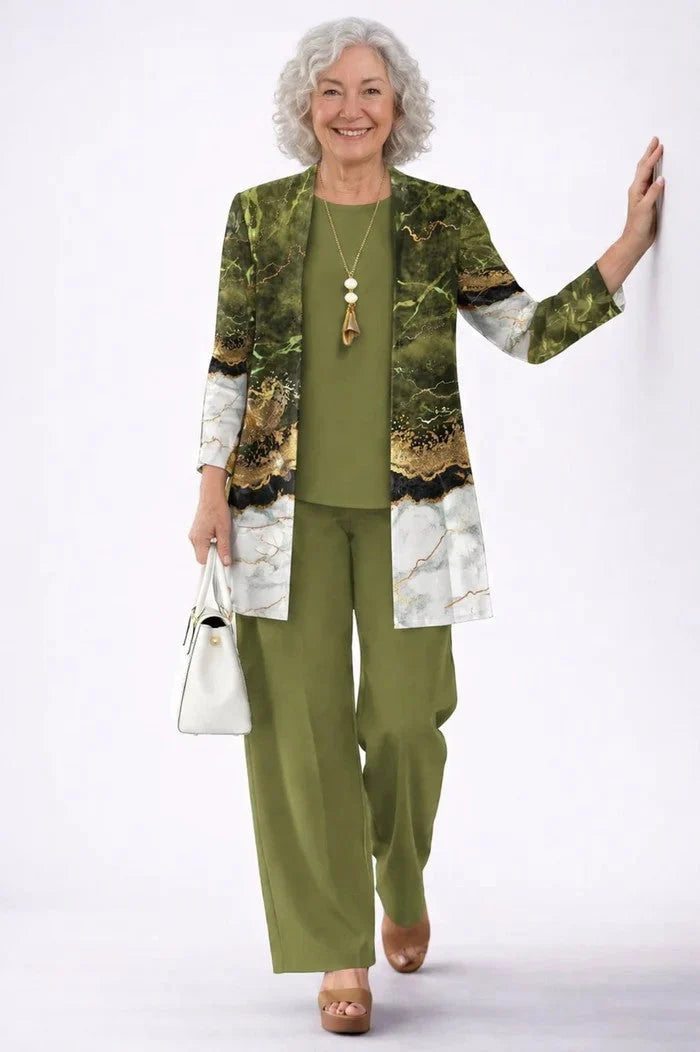 Women's Outfit | 3-Piece Coordinated Tunic Set for Everyday Style 10
