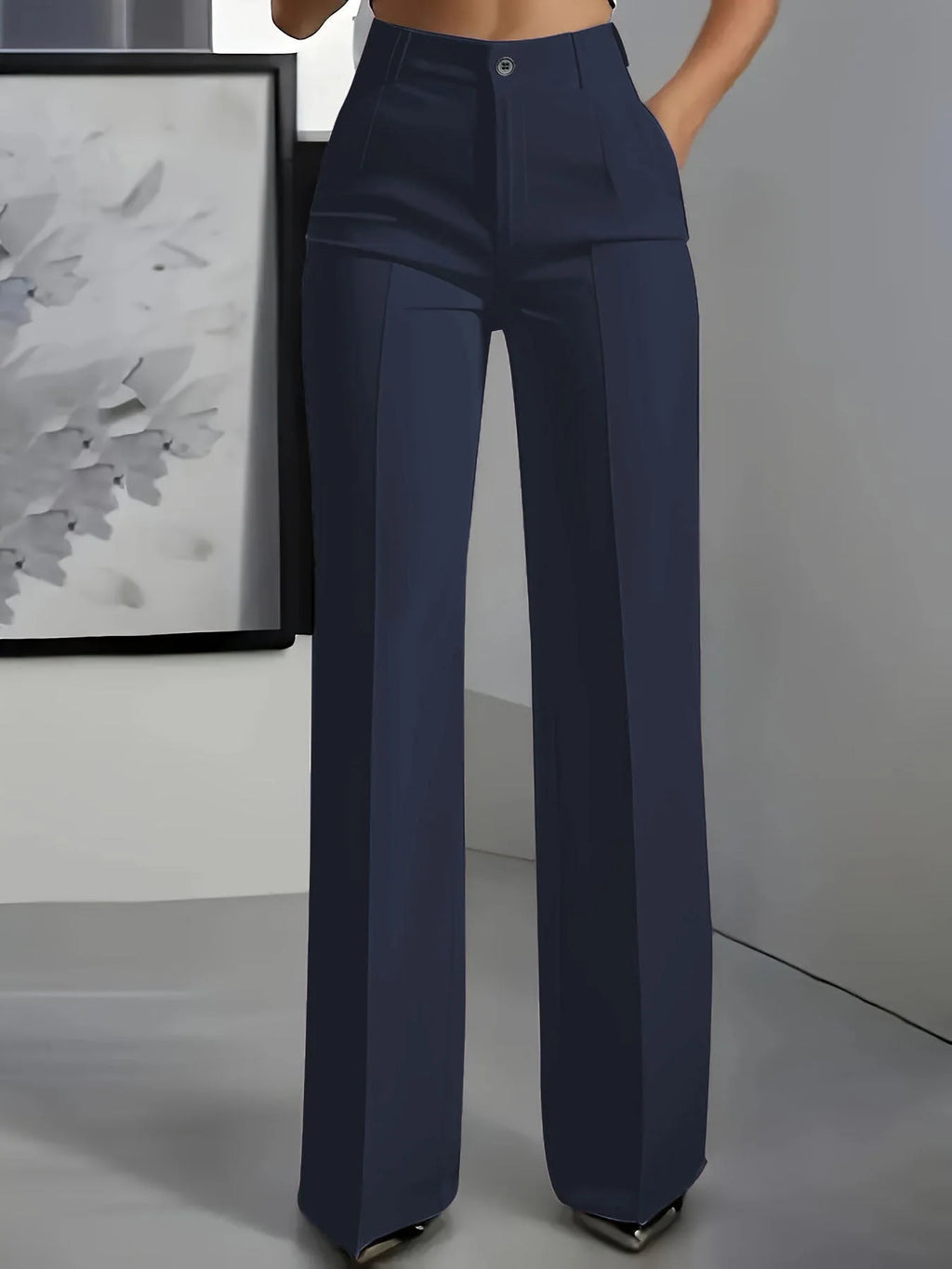 Women's Palazzo Pants | High-Waist Wide Leg Trousers for Everyday Wear 0