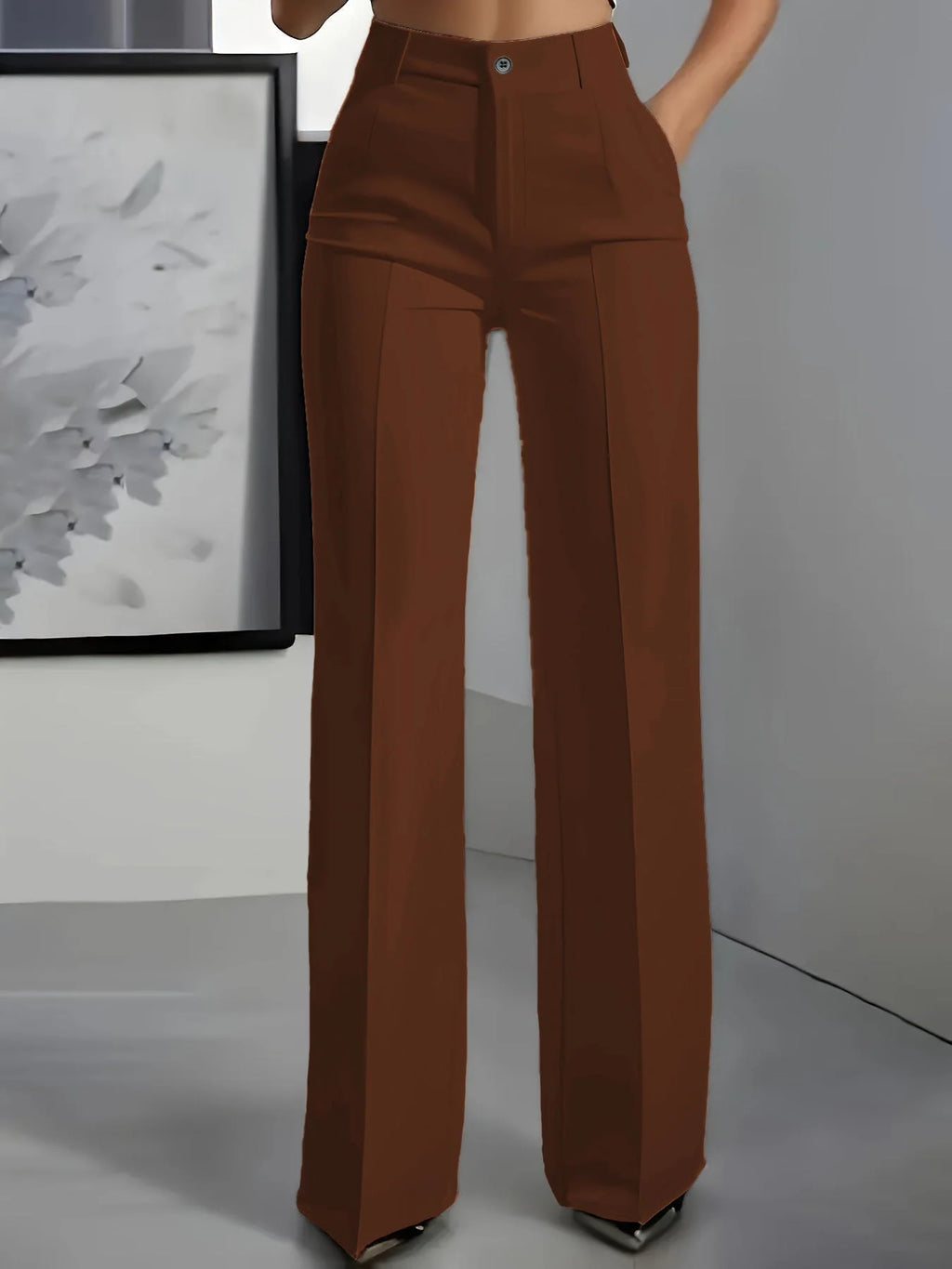Women's Palazzo Pants | High-Waist Wide Leg Trousers for Everyday Wear 5