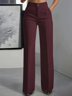 Women's Palazzo Pants | High-Waist Wide Leg Trousers for Everyday Wear 6
