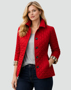 Women’s Quilted Jacket | Lightweight Button-Front Coat 3