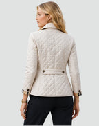 Women’s Quilted Jacket | Lightweight Button-Front Coat 7