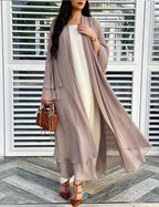 Women’s Sheer Chiffon Cardigan | Lightweight Open Front Layer 0