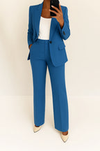Women's Suit Set | Tailored Blazer & Trousers for Professional Style 0