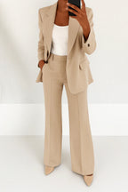 Women's Suit Set | Tailored Blazer & Trousers for Professional Style 2