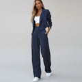Women's Suit Set | Tailored Blazer & Trousers for Work or Events 0