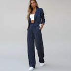 Women's Suit Set | Tailored Blazer & Trousers for Work or Events 0
