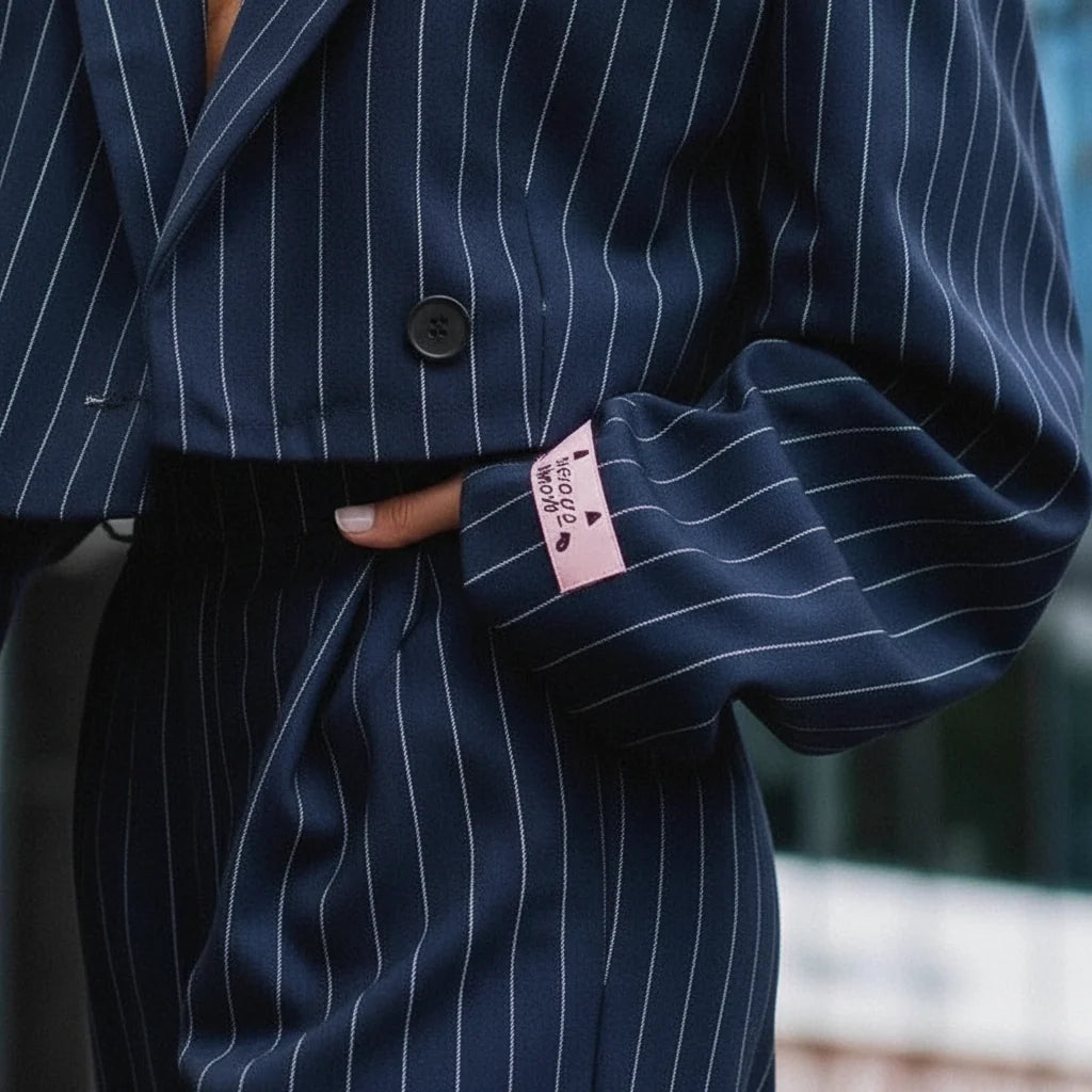 Women's Suit Set | Tailored Blazer & Trousers for Work or Events 3