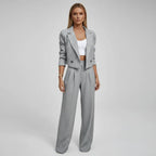 Women's Suit Set | Tailored Blazer & Trousers for Work or Events 4